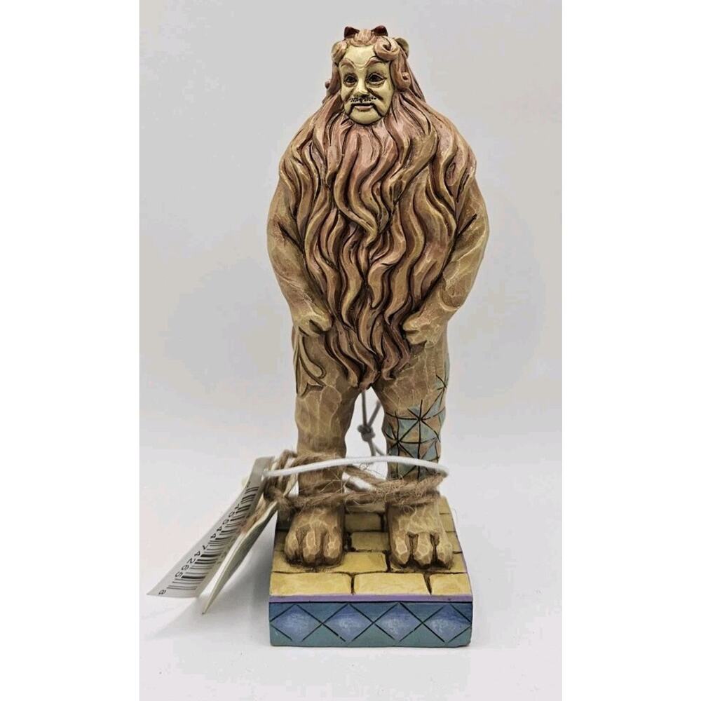 Jim Shore Wizard Of Oz Cowardly Lion "I Better Wait For You Outside" 4044761 NIB